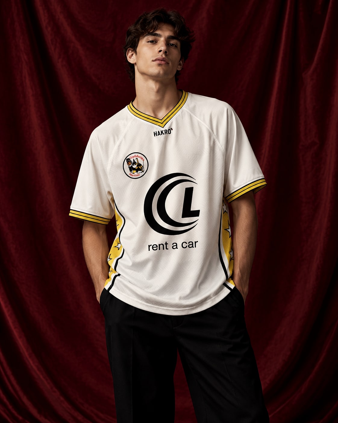 Merlins jersey in a second editorial setting